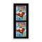 Comic Book Display Frame for Current Era Comic Published After 1985 - White Wood Comic Frame With Black Mat for 6.875x10.5 Comic, 18 Frame Sizes